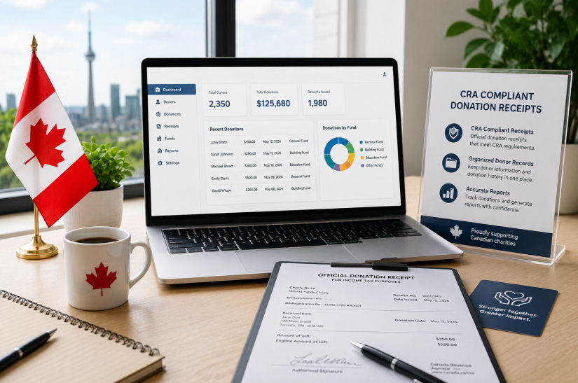 CRA Donation Receipts